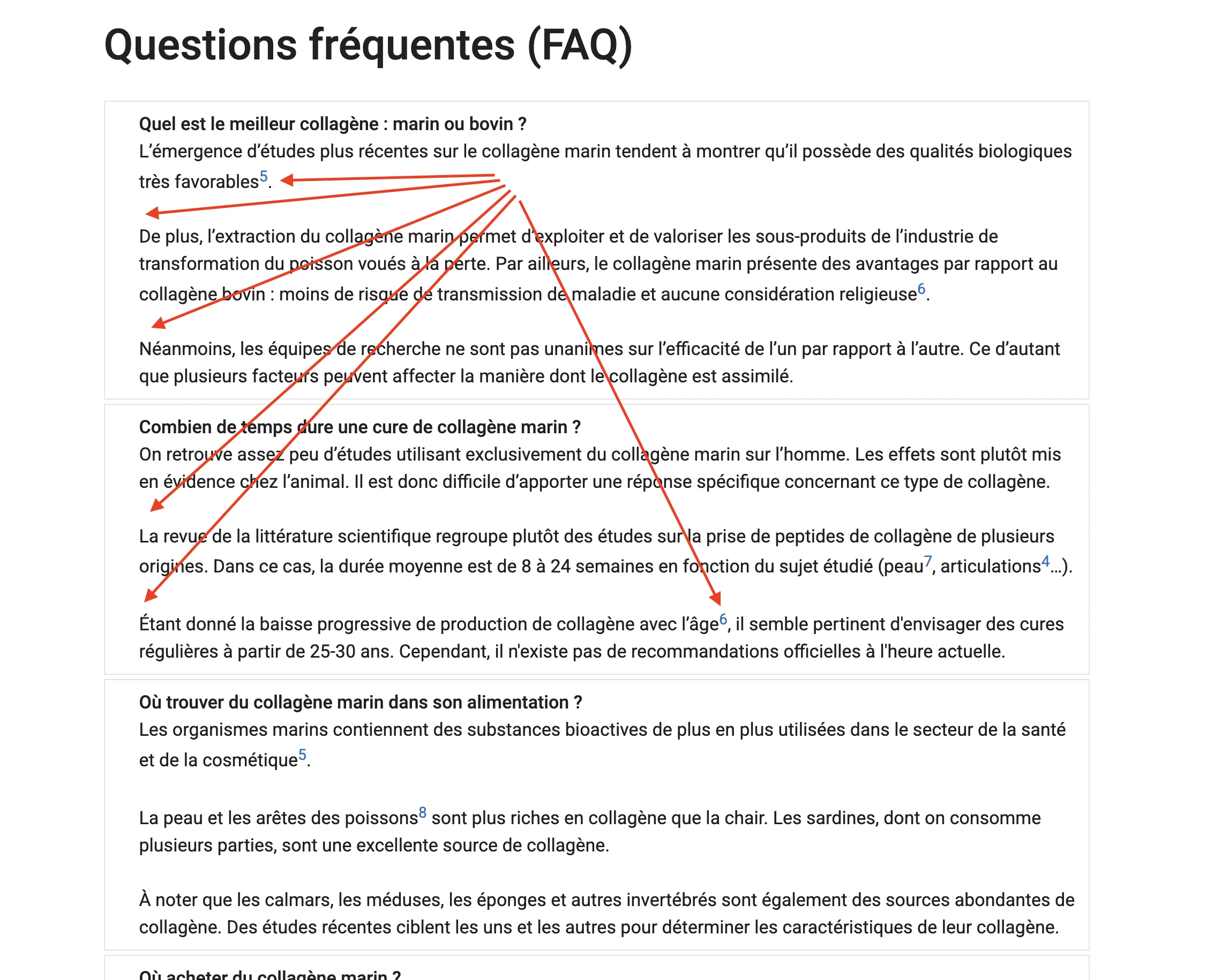 HTMLタグを含む Yoast FAQ ブロック